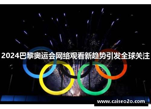 2024巴黎奥运会网络观看新趋势引发全球关注